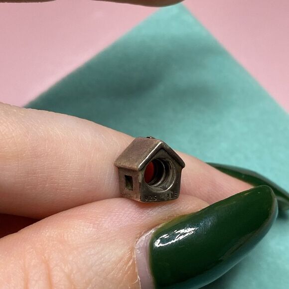 💛 Authentic Sterling Silver Pandora House Charm - Picture 4 of 4